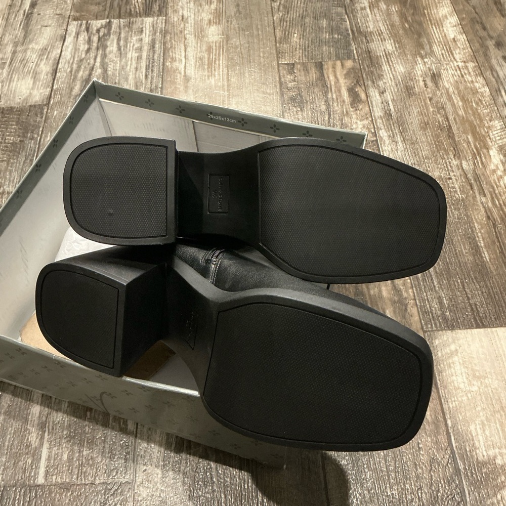Sun + Stone Elegant Black Women's Ankle Boots Size 9.5 - Picture 12 of 16